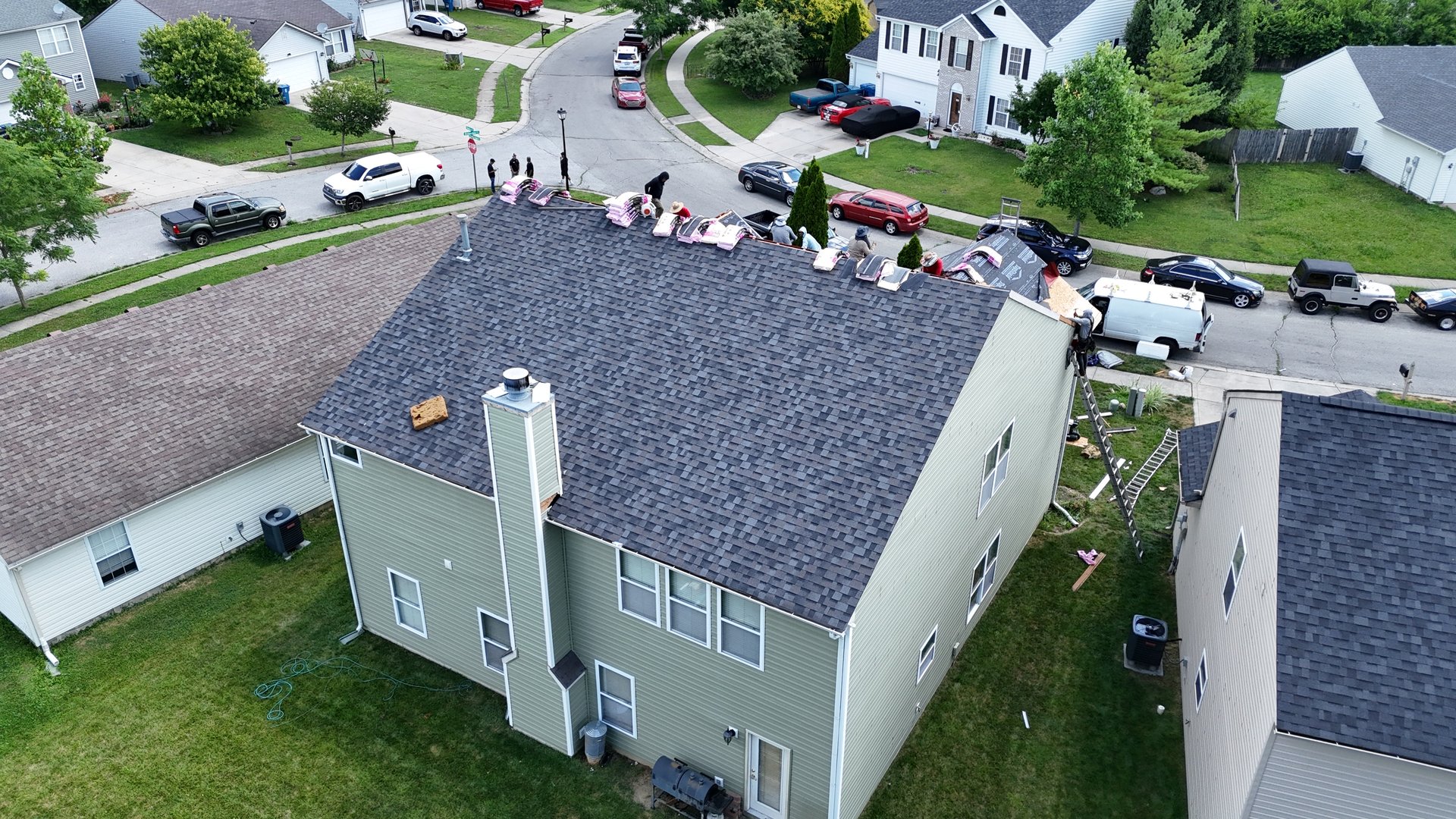 Exterior renovation project