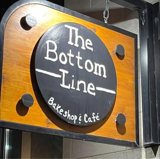 The Bottom Line Bakeshop and Cafe storefront