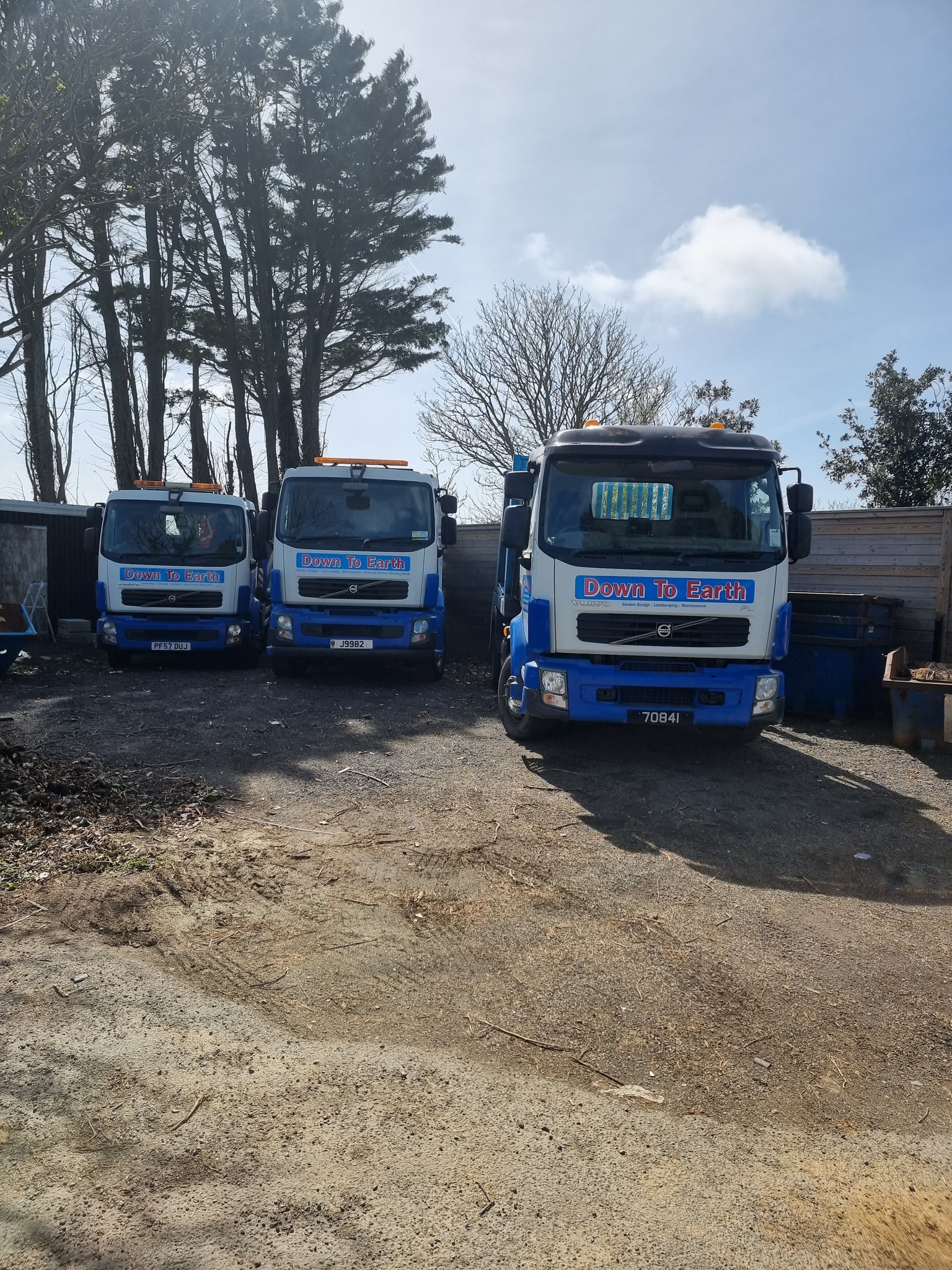 Truck and plant hire fleet