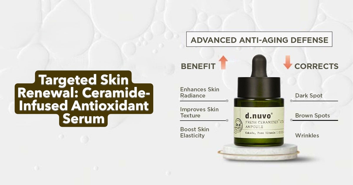 Prevent Signs of Aging With Fresh Ceramided Vitamin C Ampoule