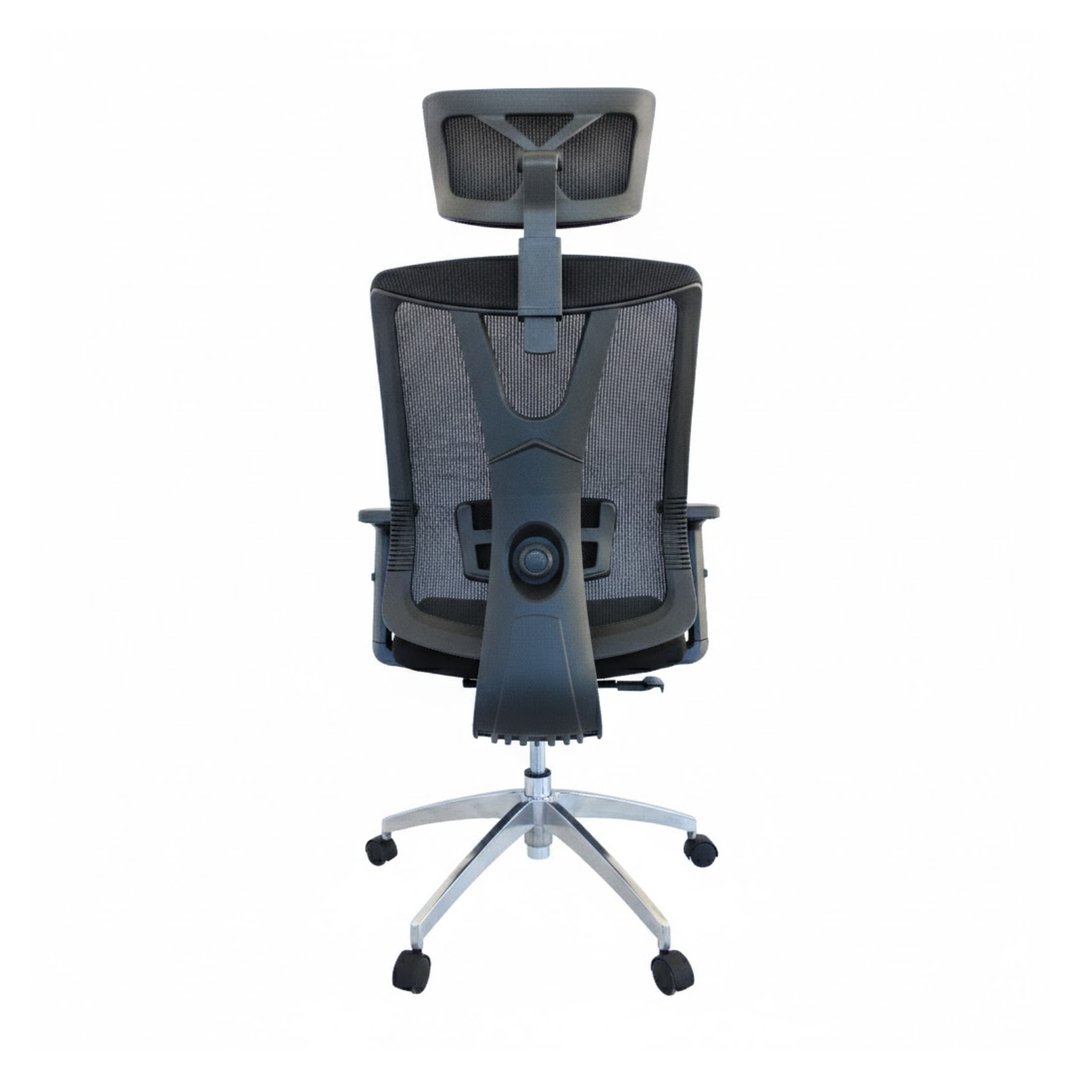 Vista trasera silla ergonómica