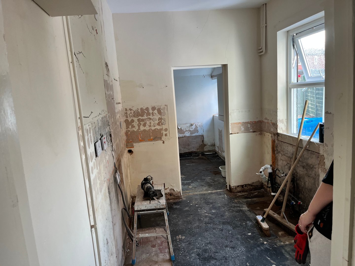 MJB Construction kitchen transformation before