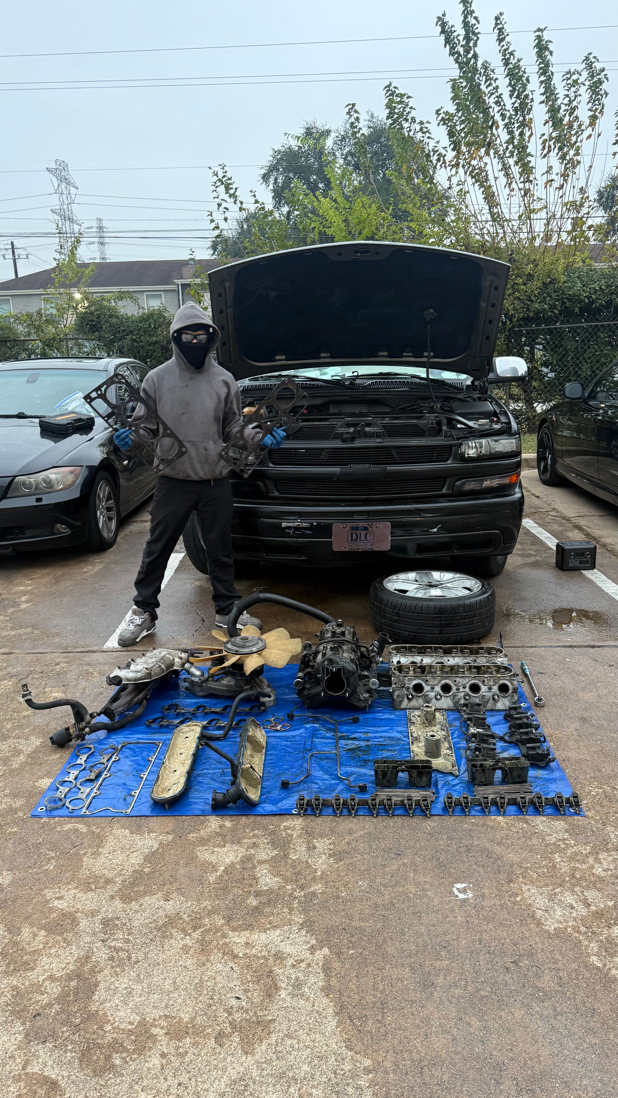 Car serviced at DLC Automotive Houston