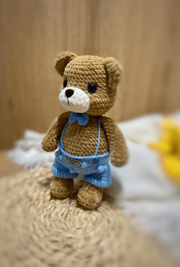 Miś szydełkowy - zdjęcie 3