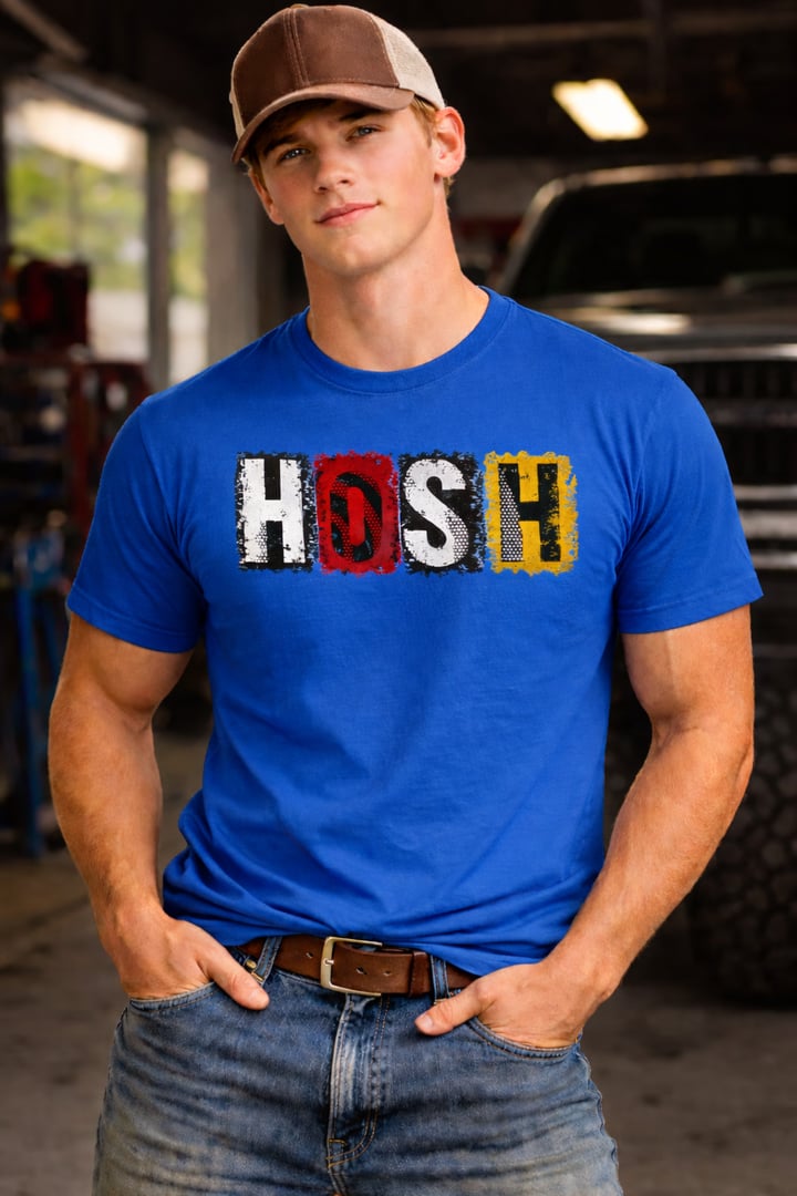 HOSH Crew Tee Blue