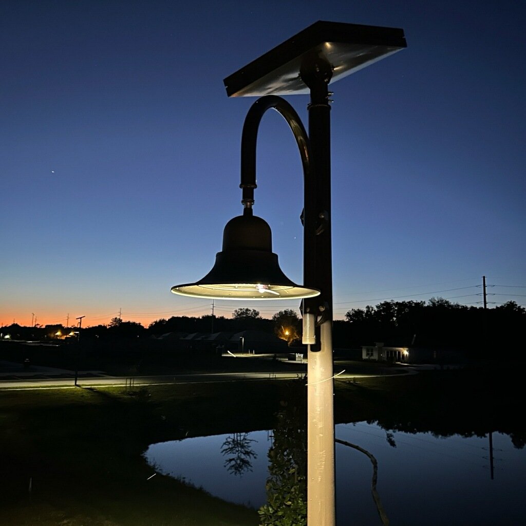 Solar street light