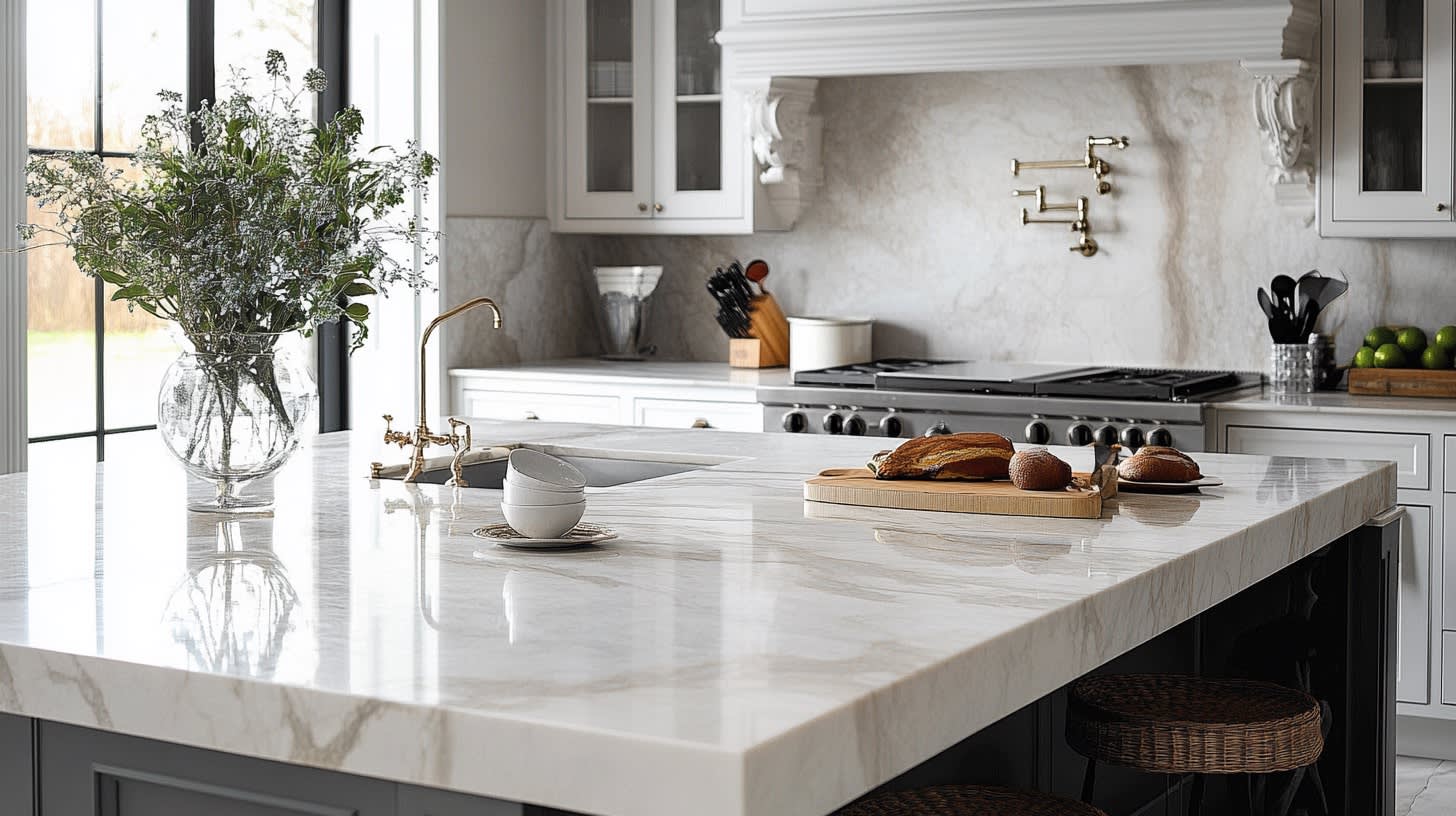 Best kitchen marble countertops repair polishing company service westchester new york