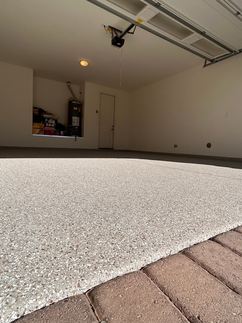 Concrete coating project