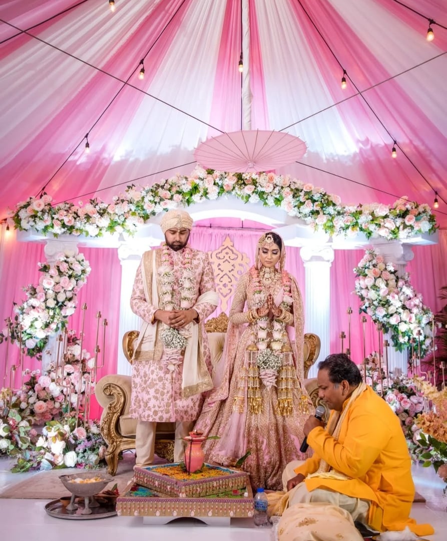 Intimate Reception Setup