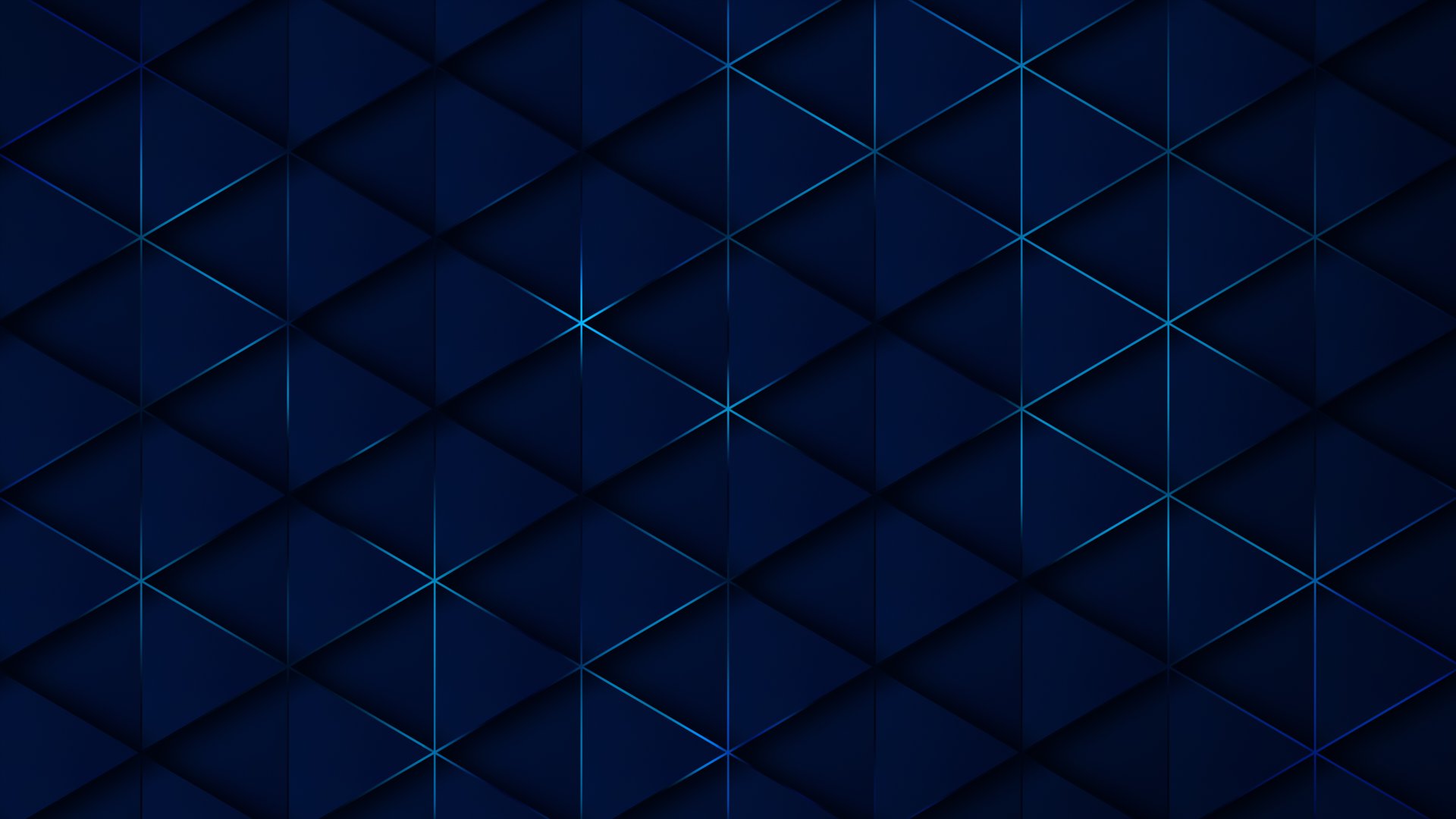Abstract blue background with glowing lines