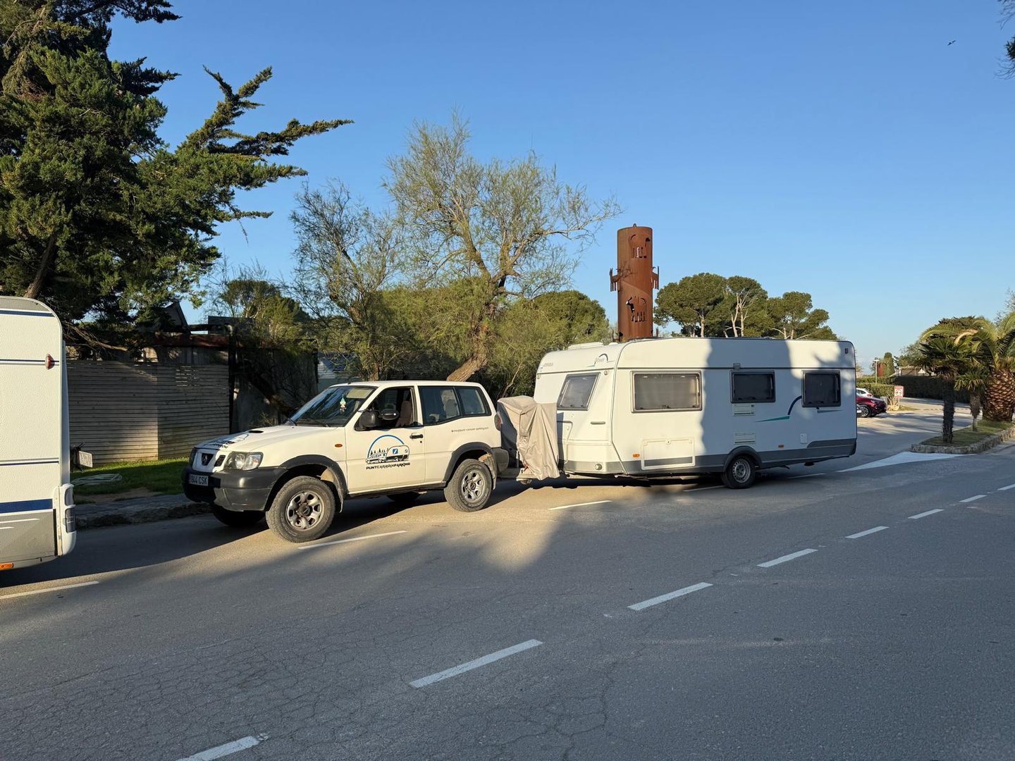 Punt Caravan Parking facility