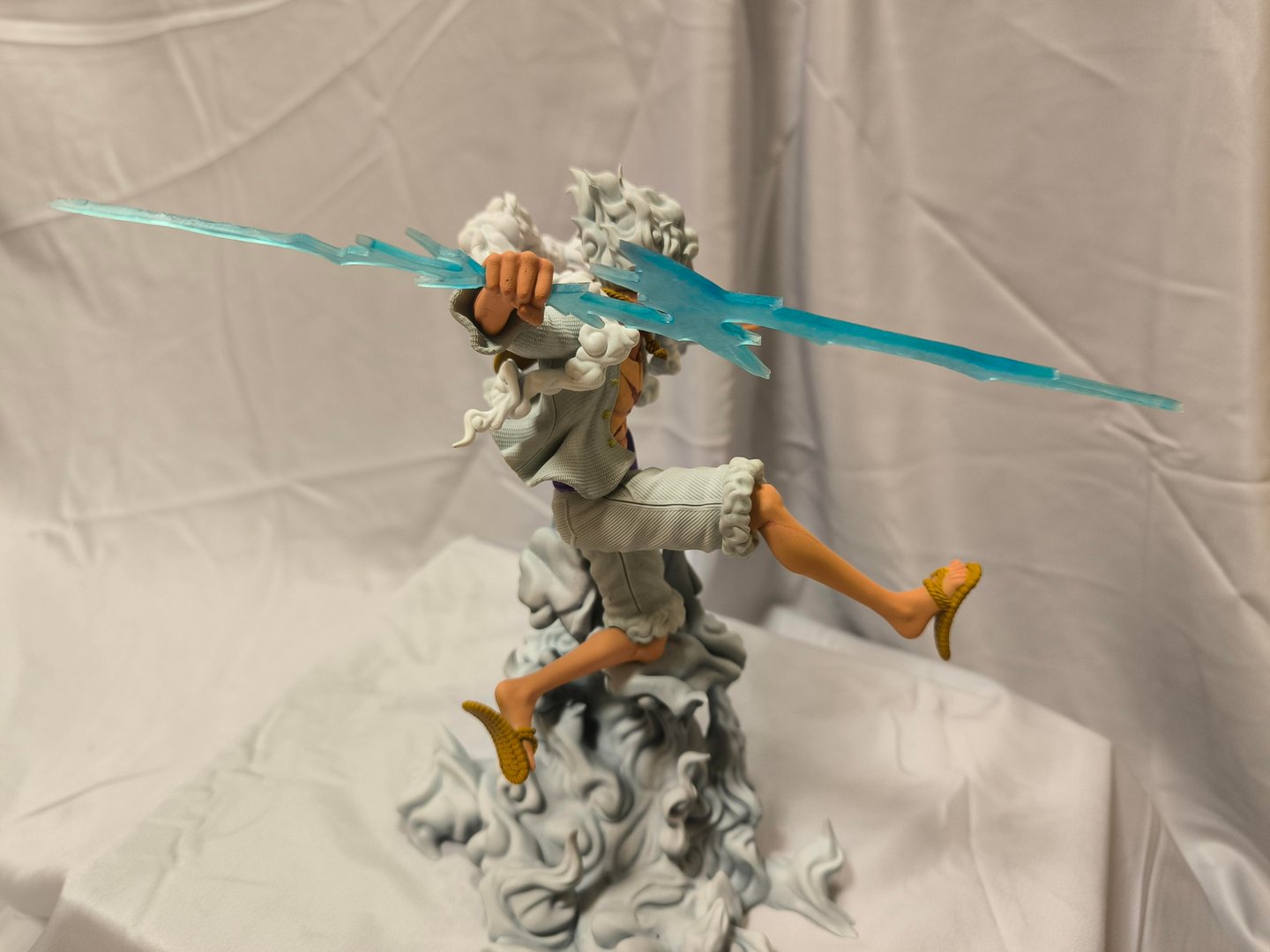 Luffy Gear 5 Painting Process