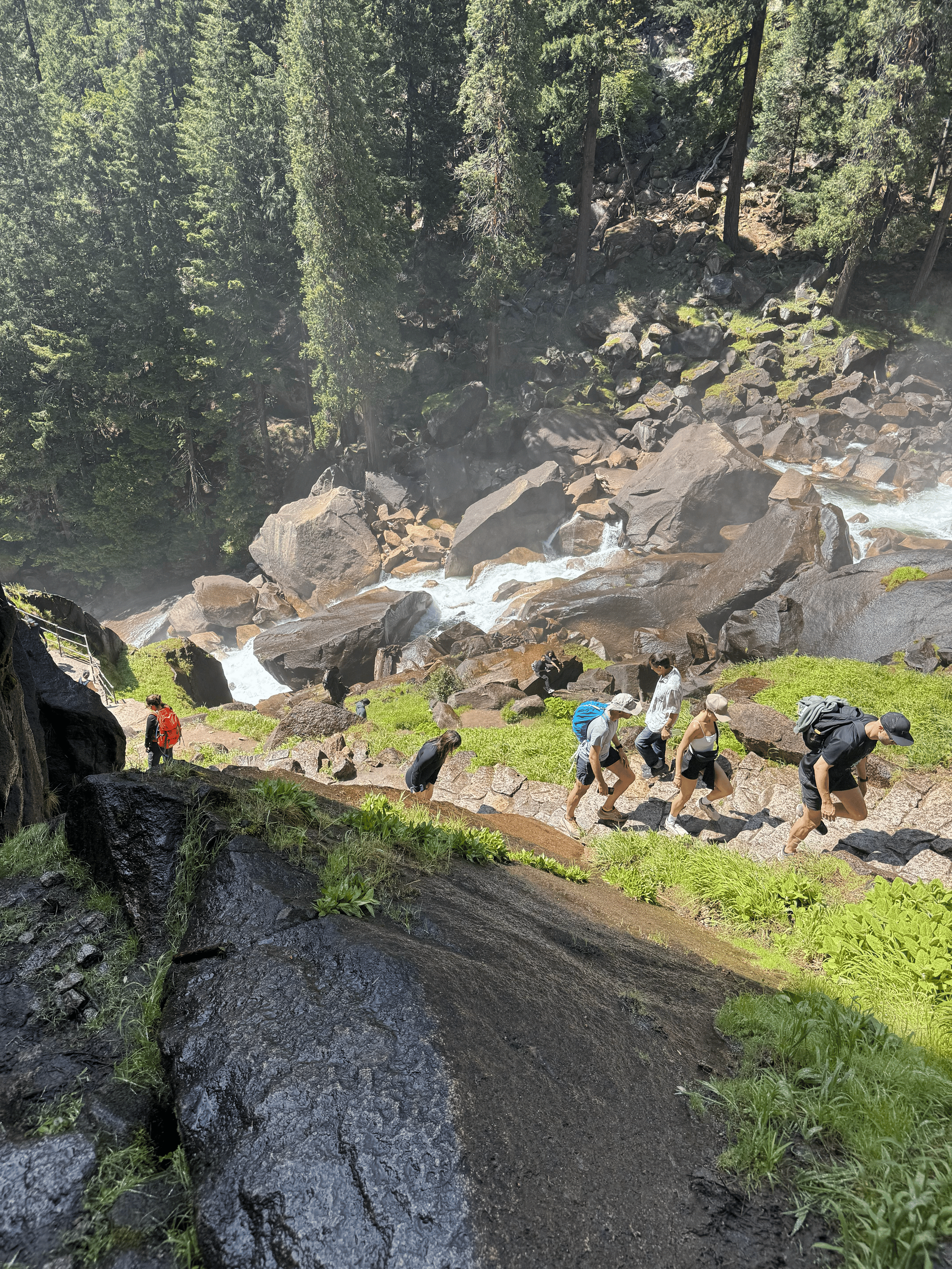 Aventura de caminata de un día