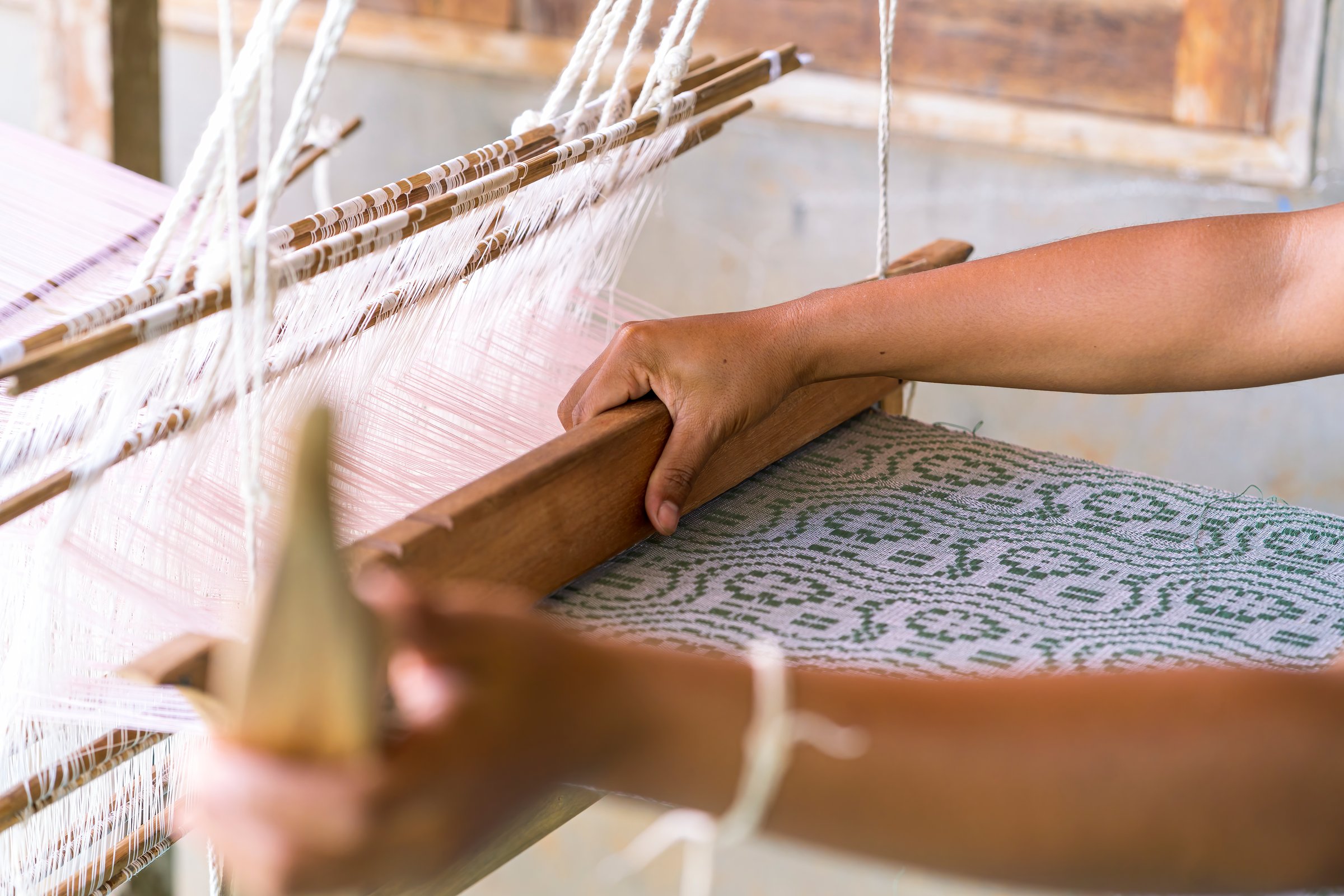 Traditional Handloom Weaving