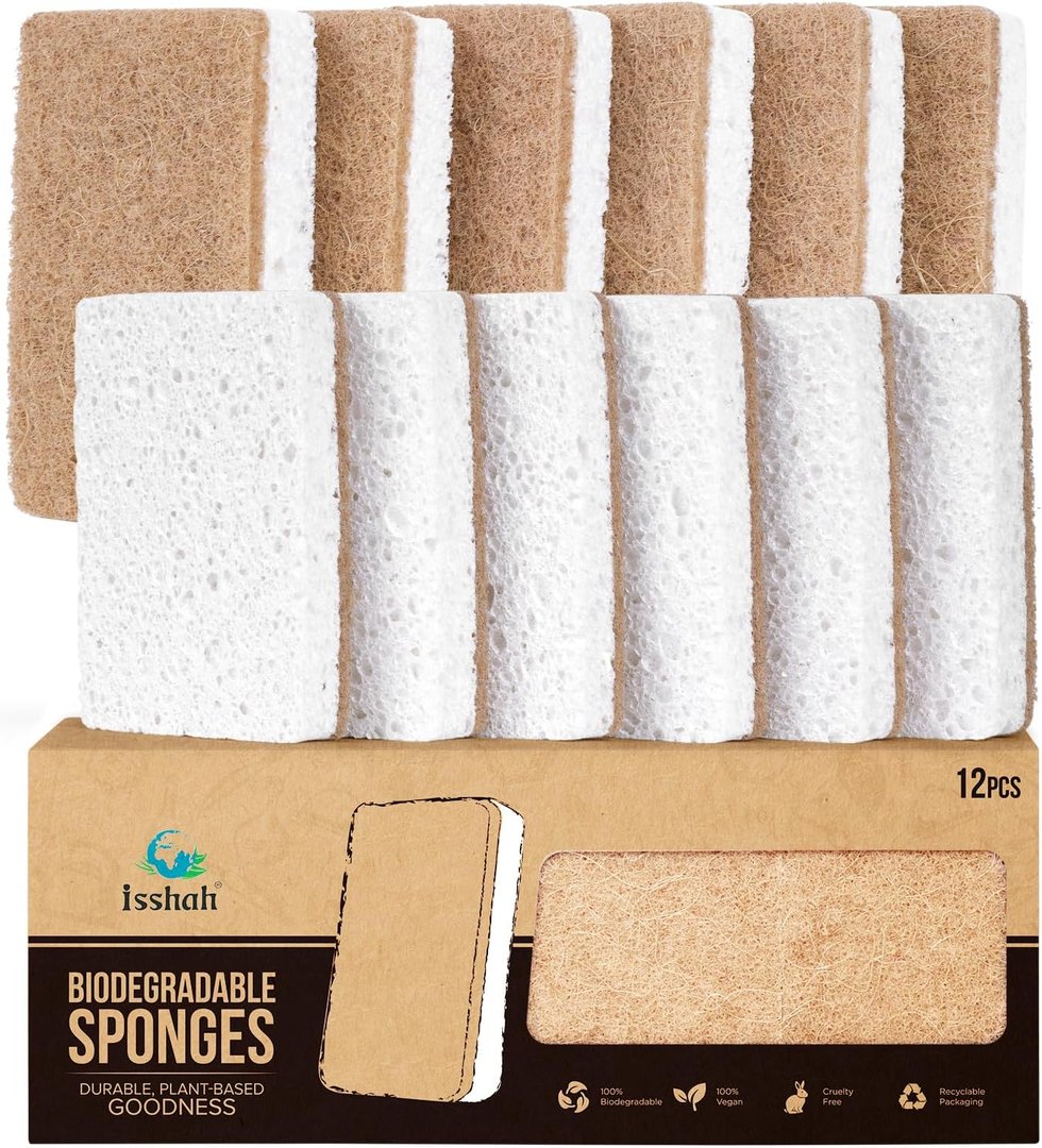 Plant-Based Kitchen Sponges