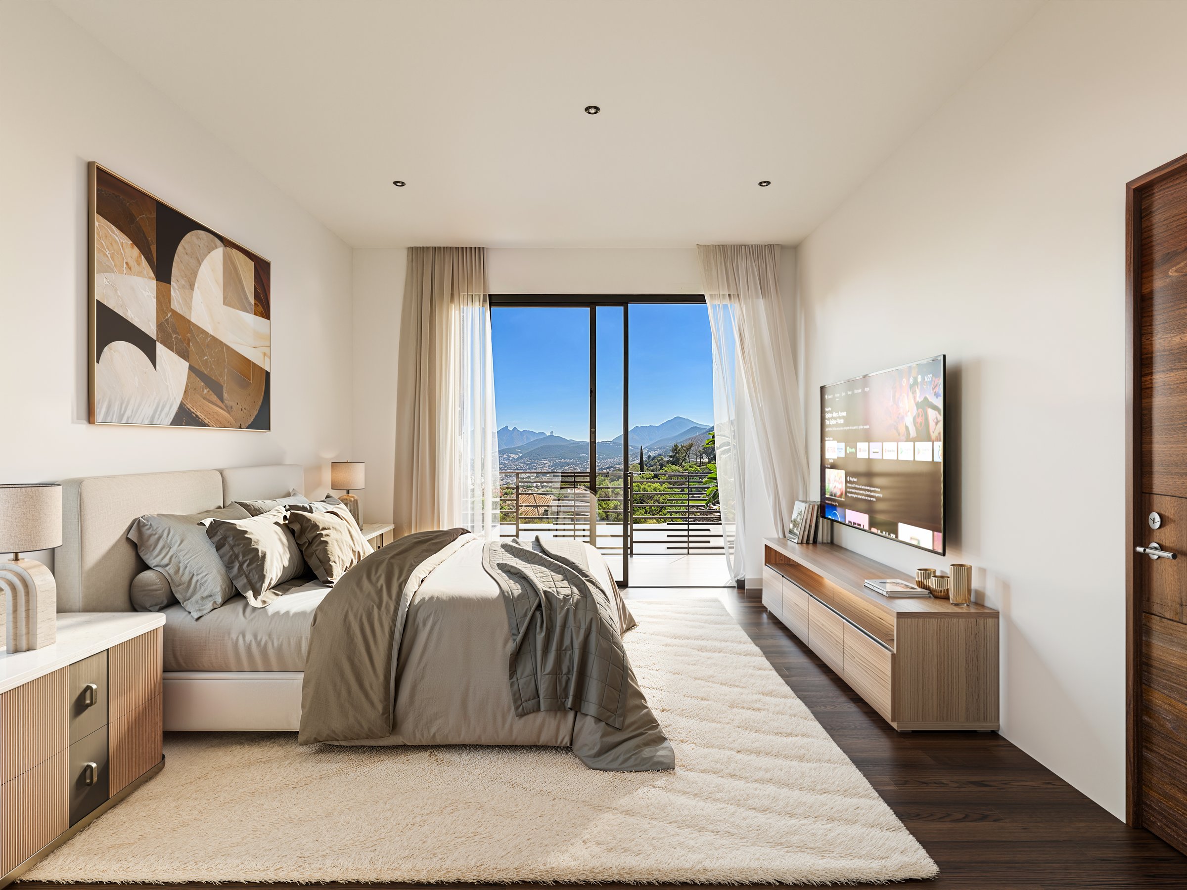 Render residencial moderno