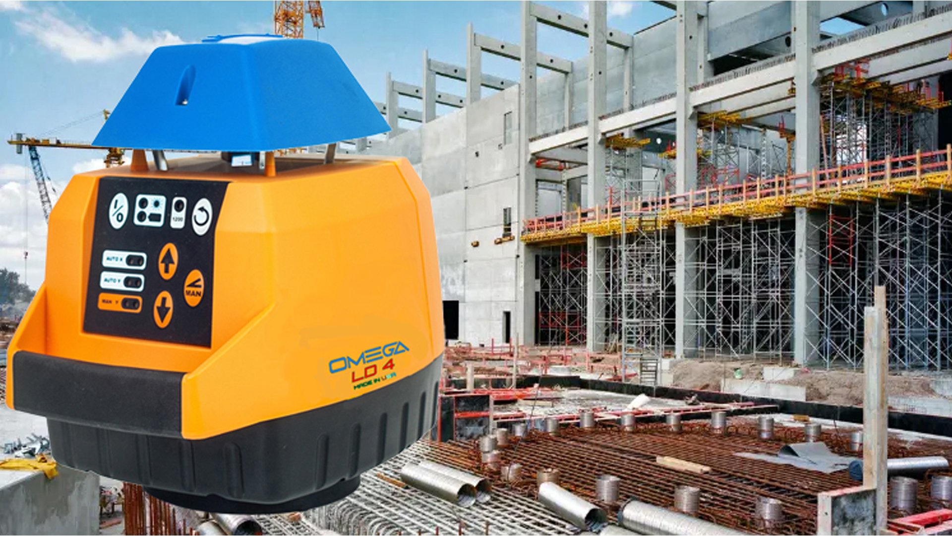 OMEGA LASER rotary laser level