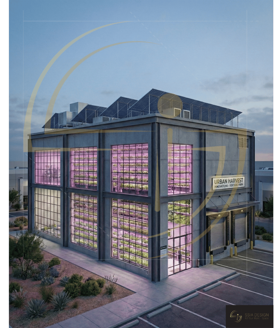 Hydroponic Greenhouse Interior