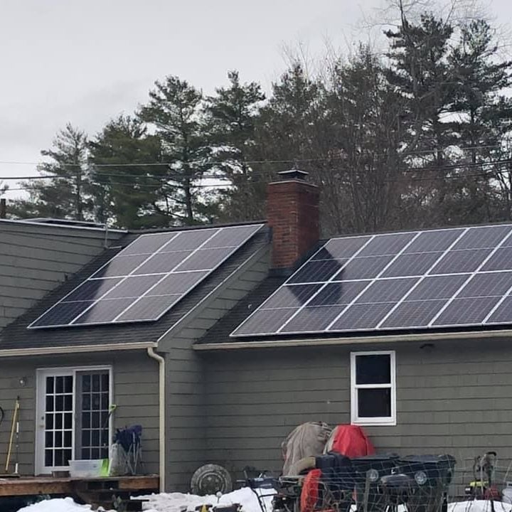 Professional electrician working on electrical panel