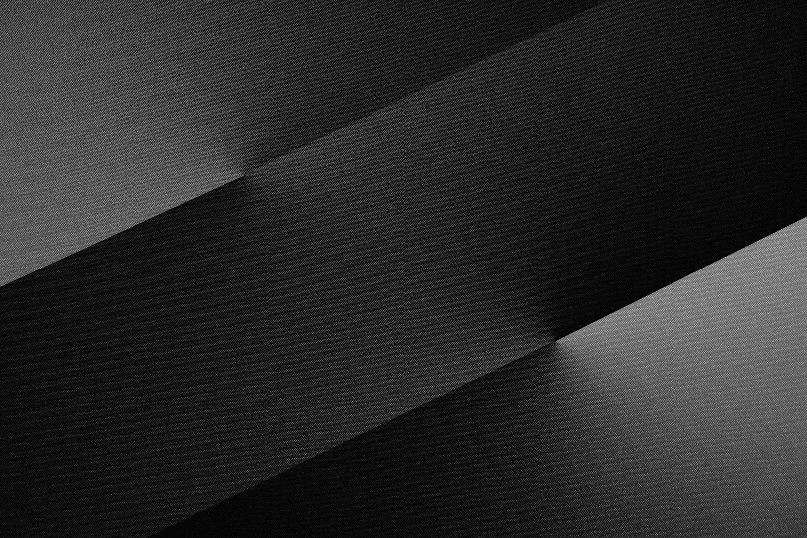 Black white dark grey abstract background. Geometric shape. Line stripe triangle polygon angle diagonal 3d. Gradient. Shadow. Rough grain noise grange. Matte metal metallic.Technology business.Design.