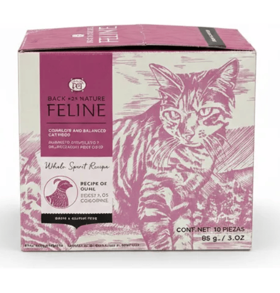 Back to Nature - Alimento Húmedo Receta de Codorniz