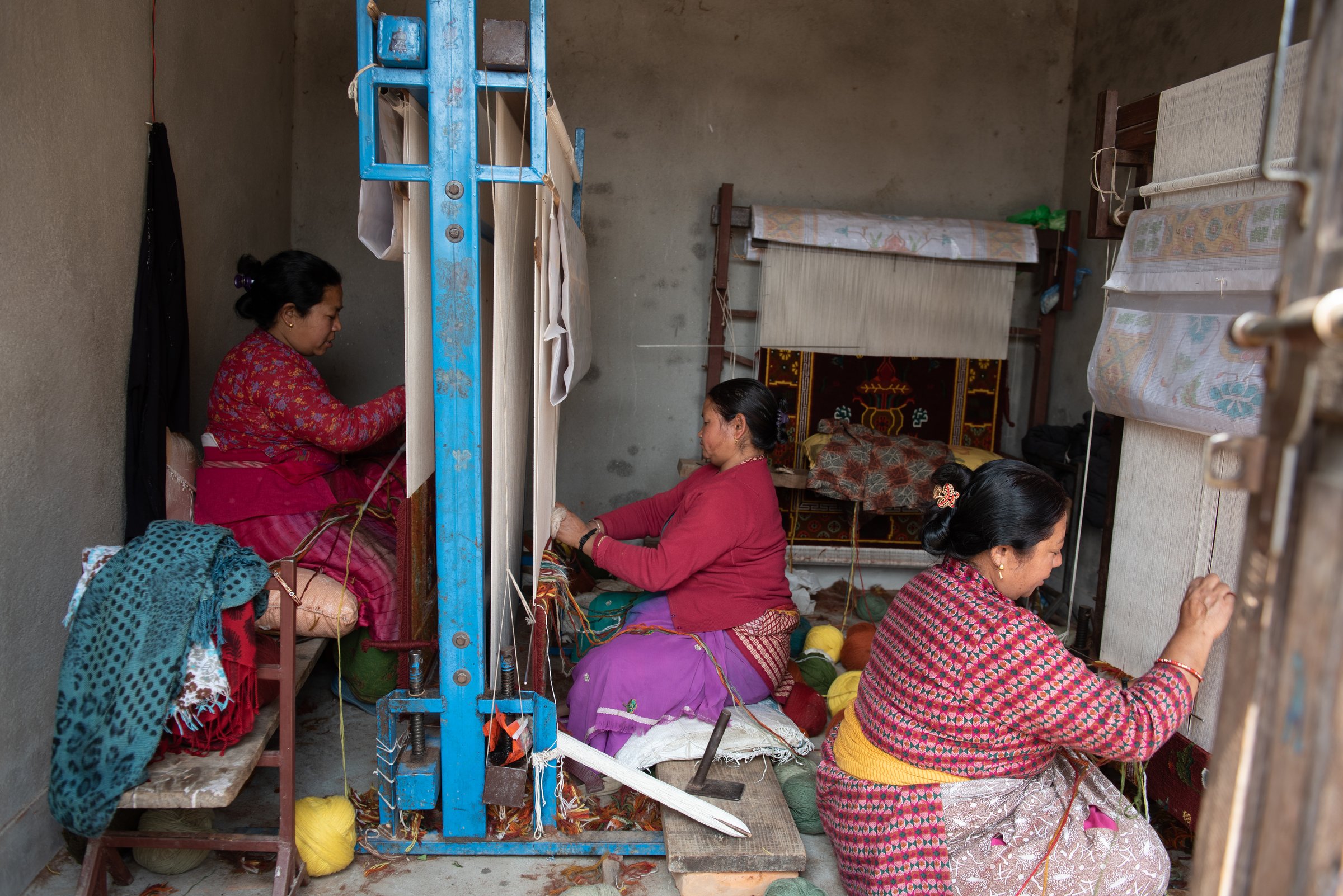Artisans in workshop