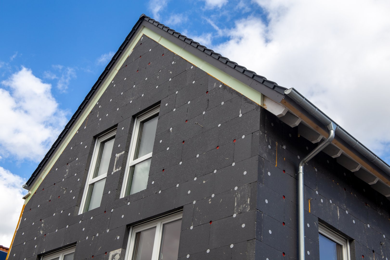 Fassadendämmung Reihenhaus