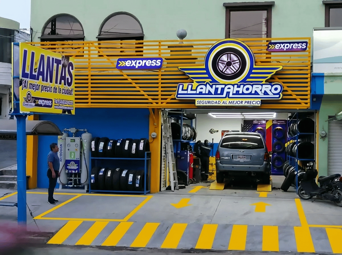 LLantahorro Sucursal Edición Piso y Equipos