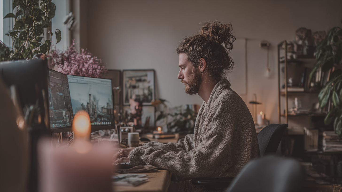 Web designer background