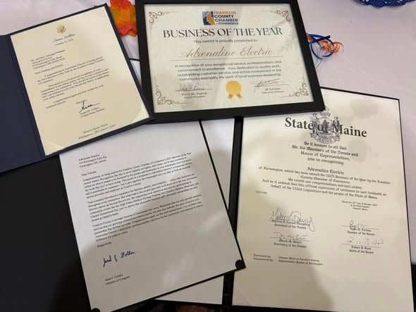 Adrenaline Electric Business of the Year celebration