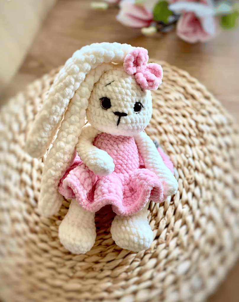 Króliczek szydełkowy