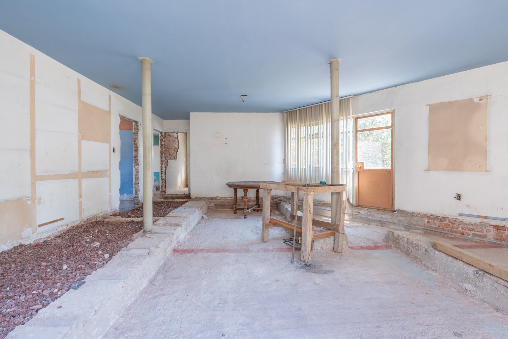 Antes de la rehabilitación