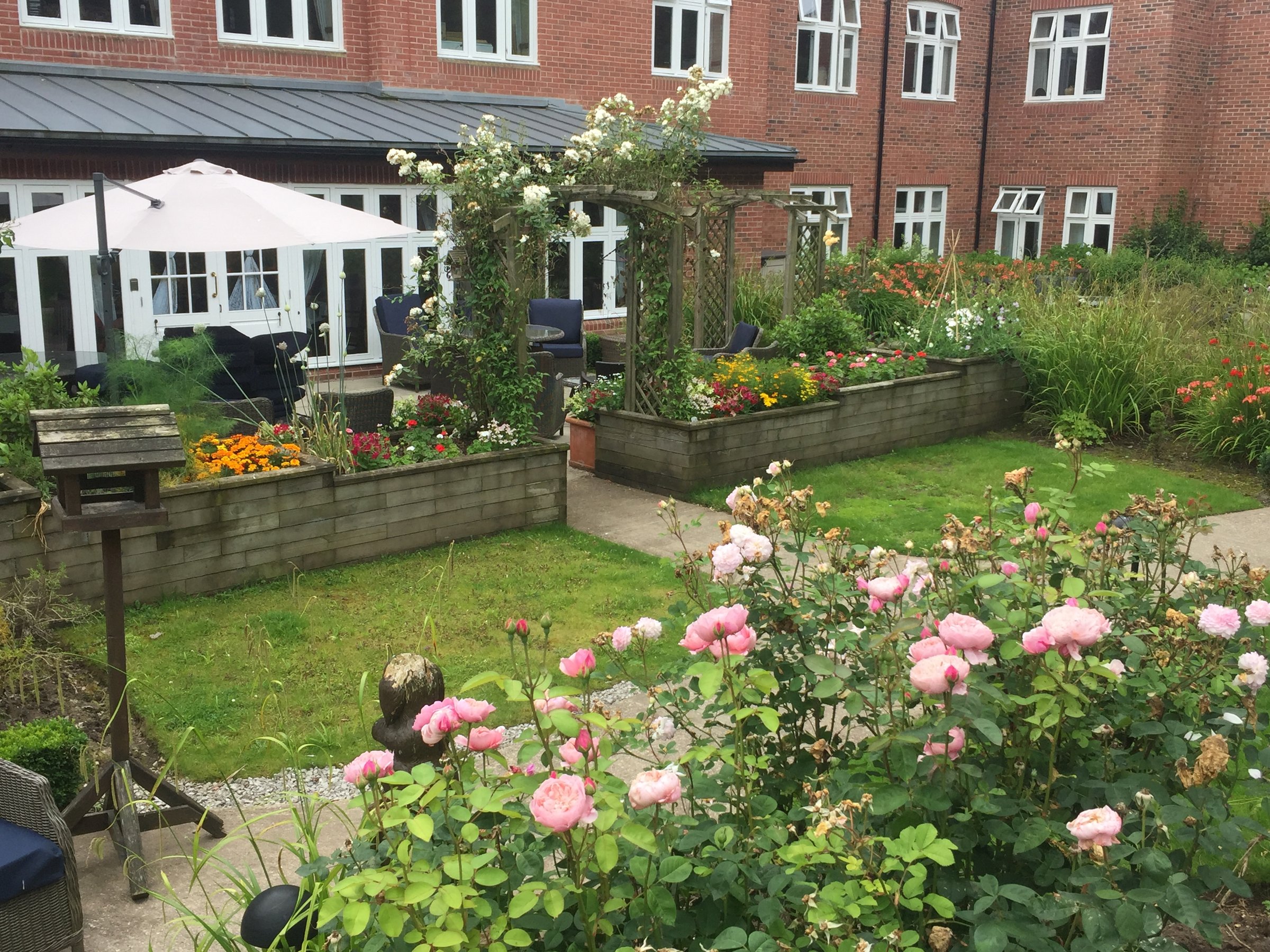 Soft landscaping work