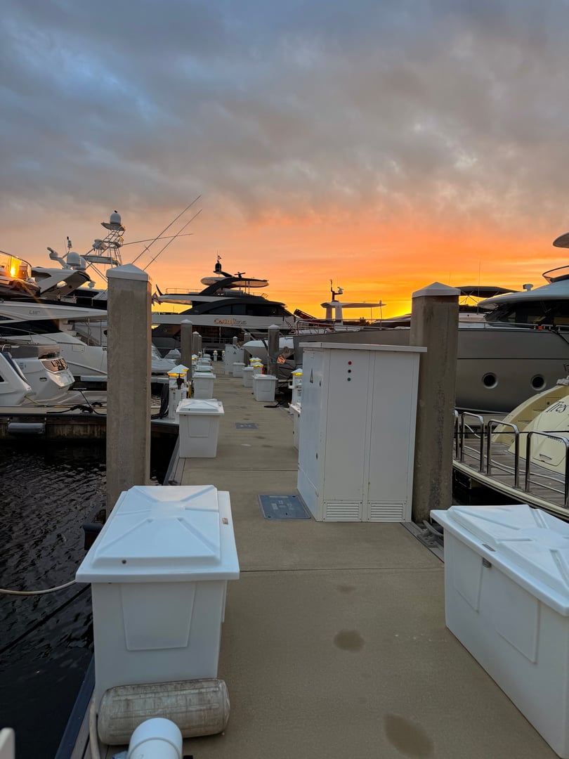 Naples waterfront marina view