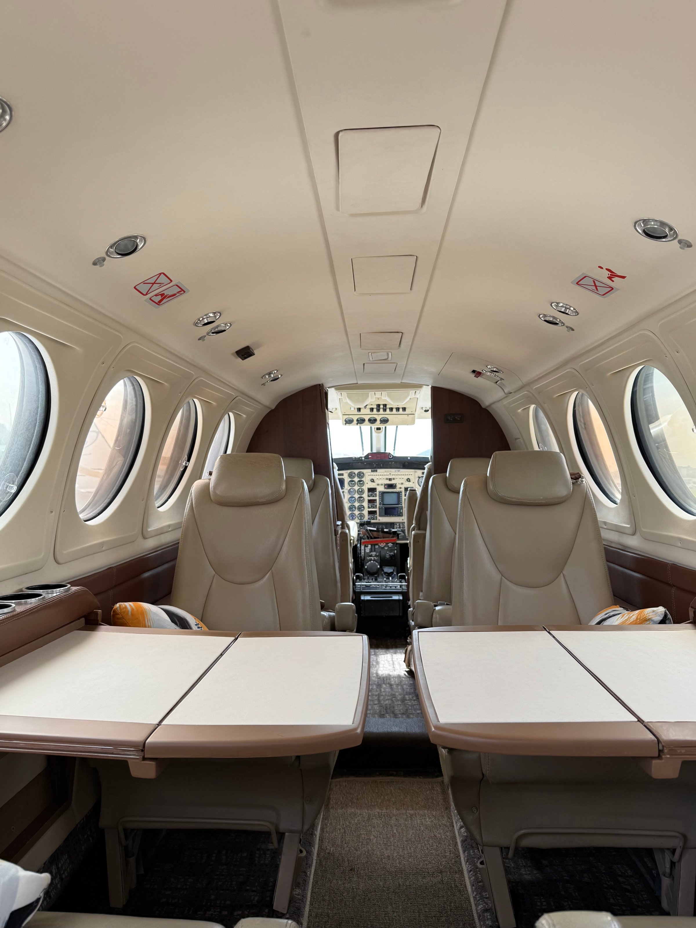 King Air 200SE - Cabin luxury