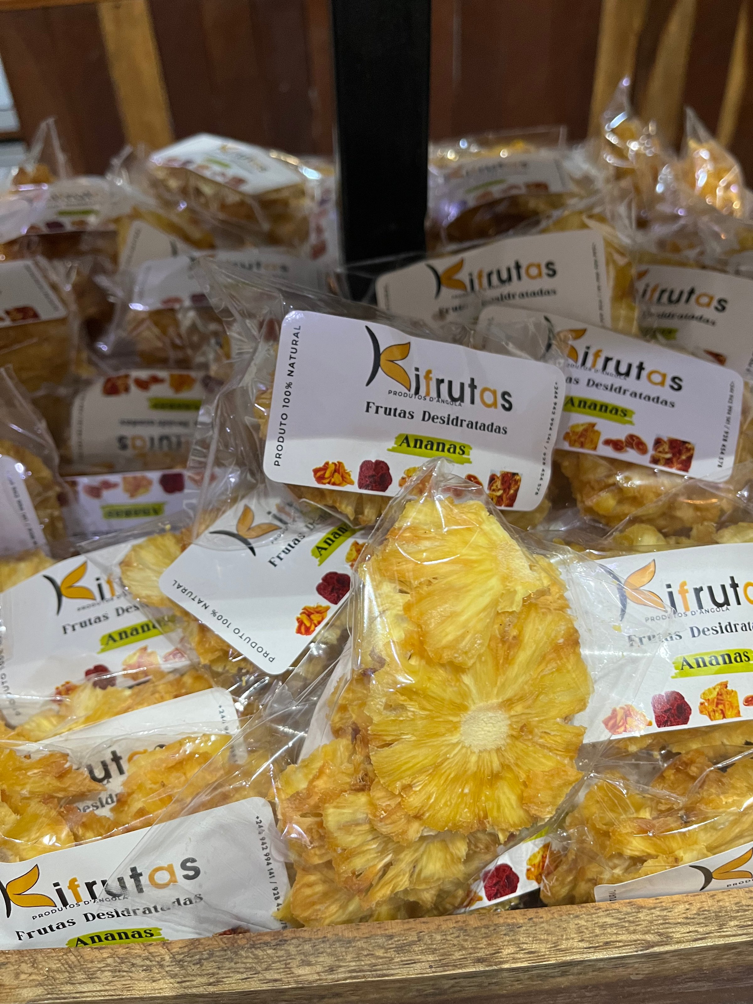 Frutas Desidratadas - Produto natural da Kifrutas