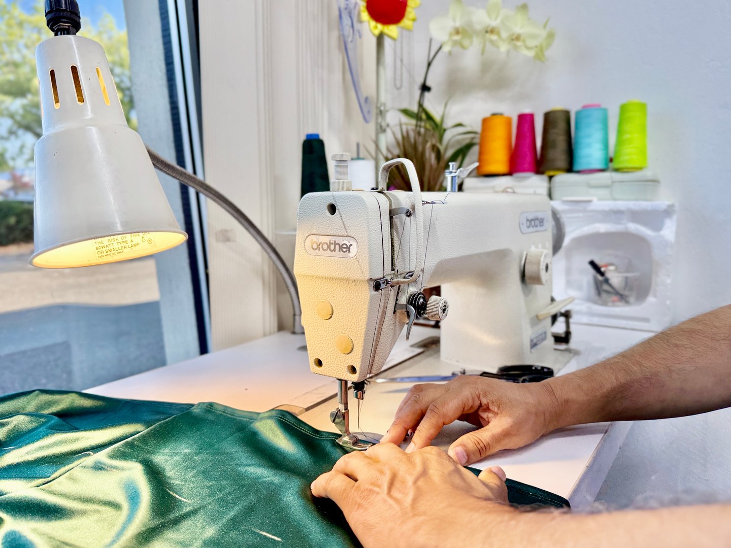 Professional tailoring machine used for precision craftsmanship