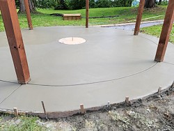 Custom concrete project