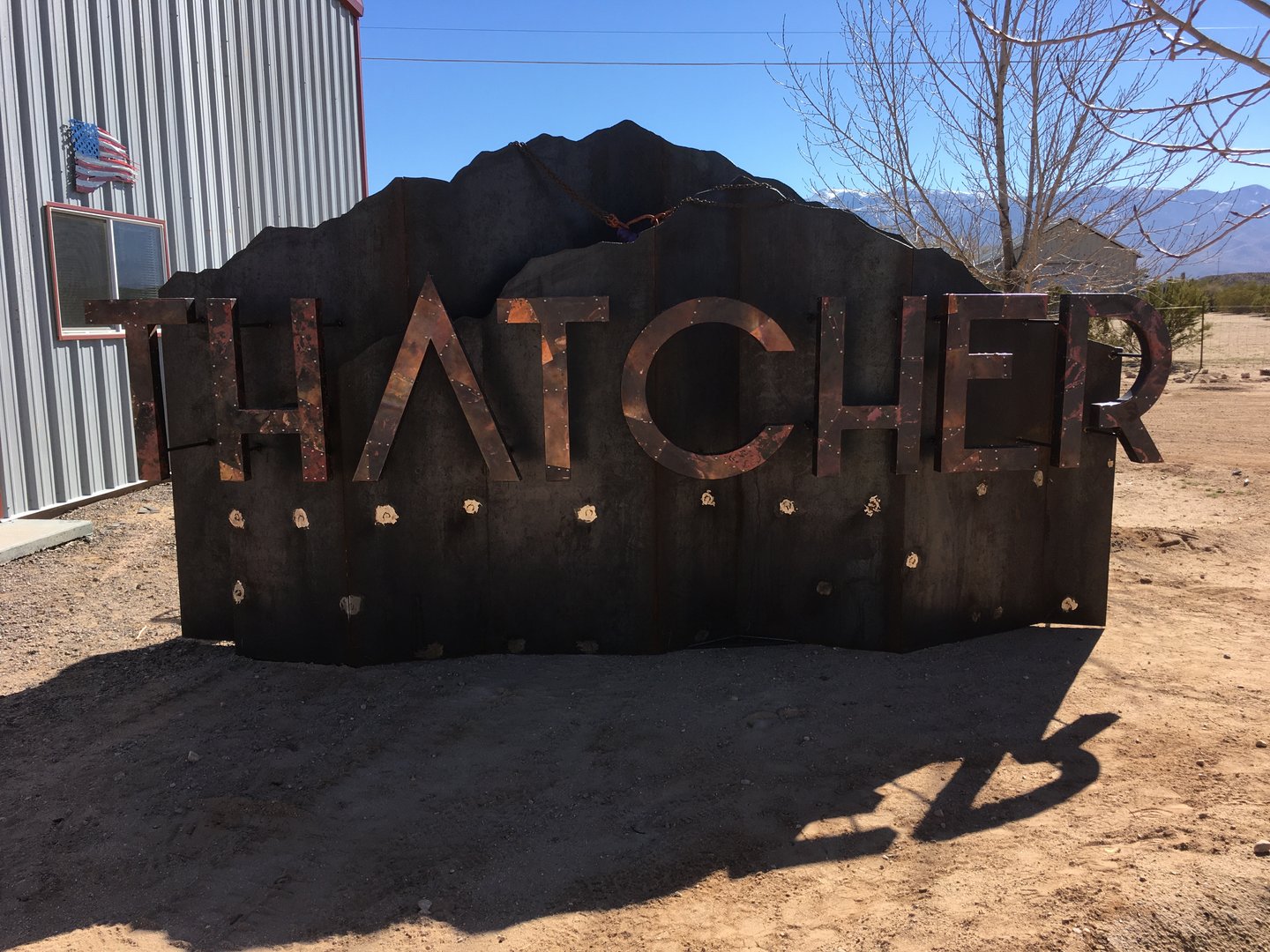 Commercial signage project