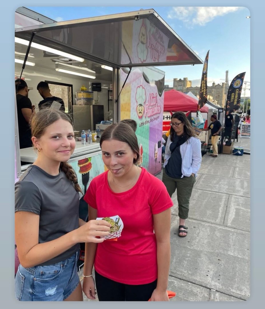 Mini Pancakes at Ooh Fest