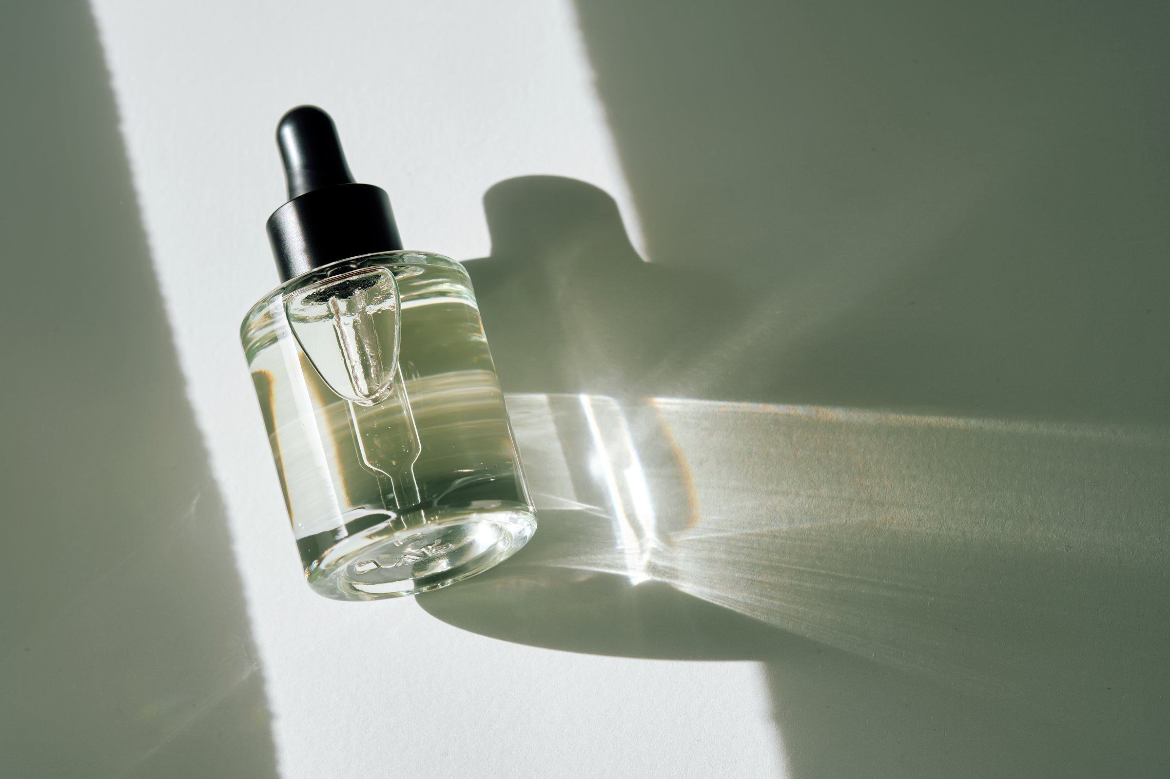 Facial Serum with Peptides and Spicules. High quality photo.