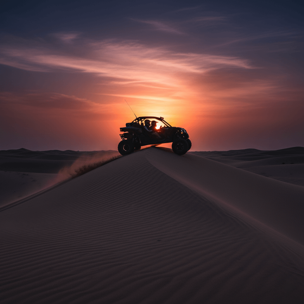 Dubai desert dune buggy adventure