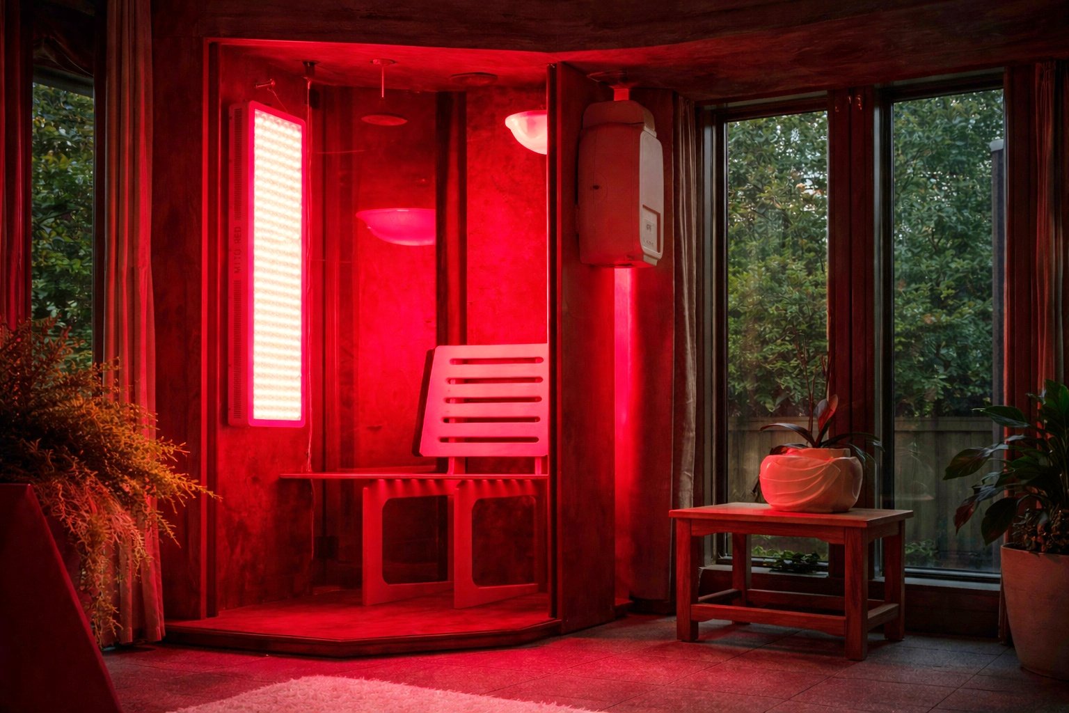 Red Light + Halotherapy (Vitality Booth)