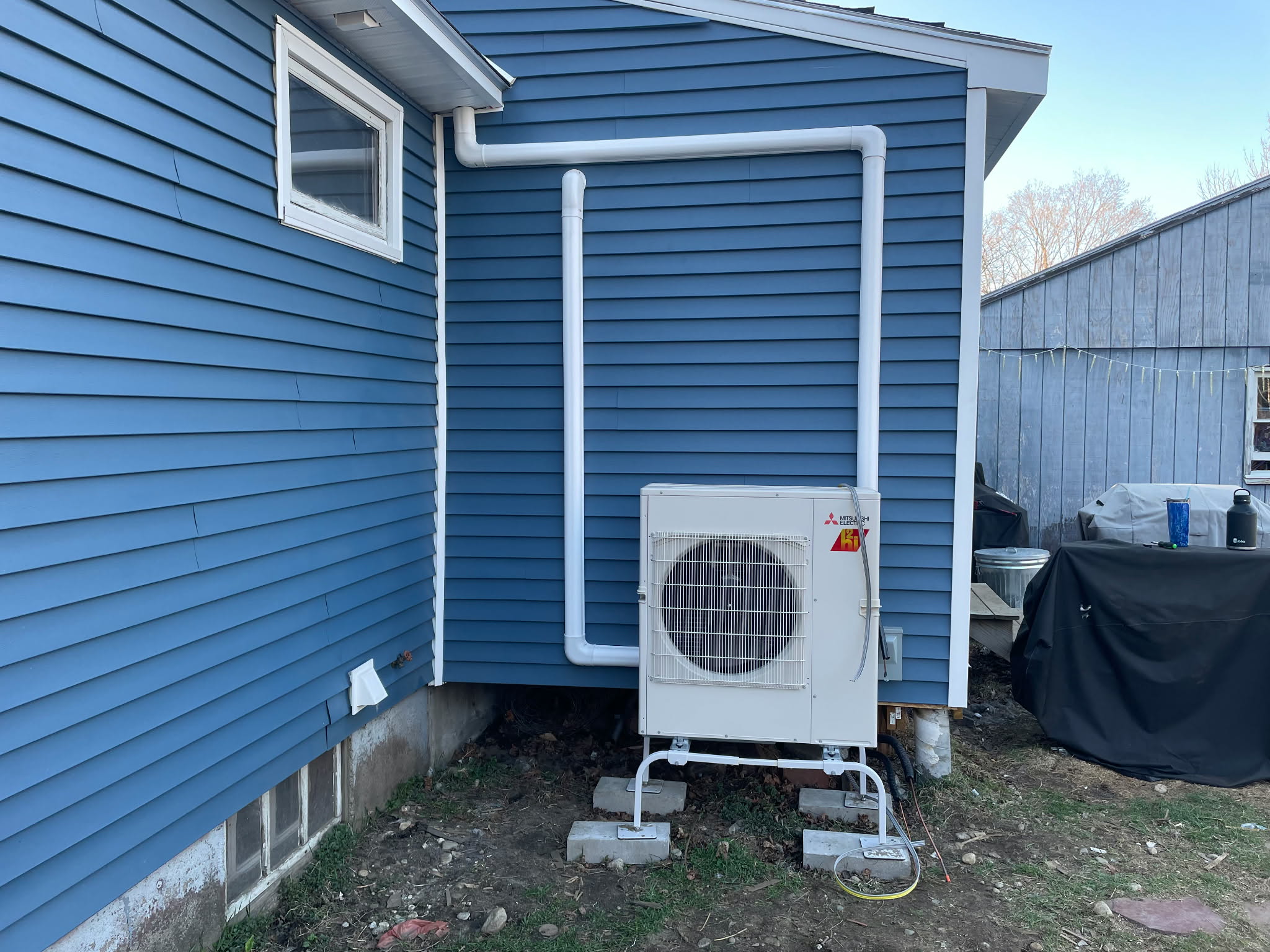 Heat pump installation