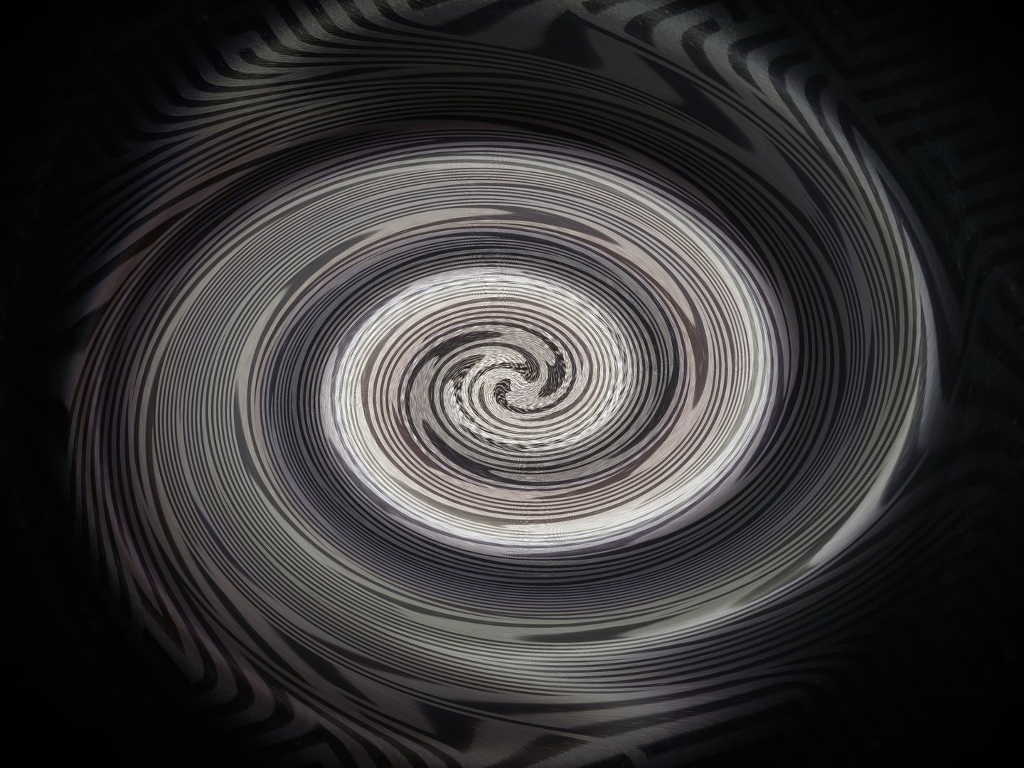 Metal sheet spiral