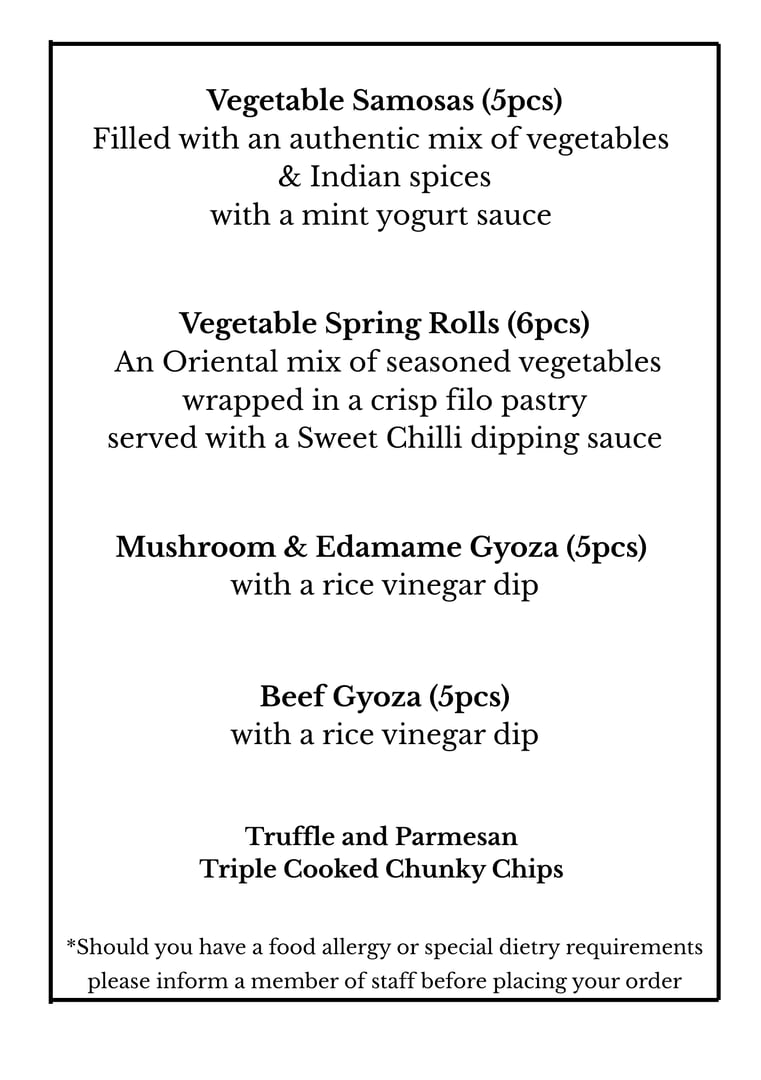 Number 9 Snack Menu - Page 3