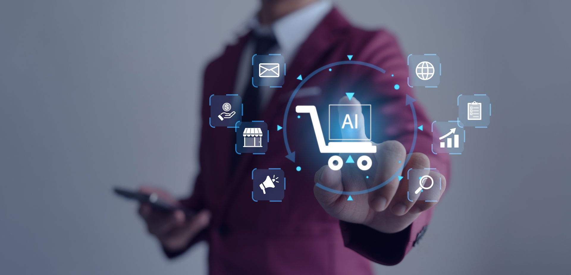 Business owner delegating tasks to team members in a modern office environment