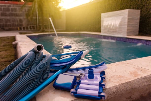 Pool service and maintenance equipment