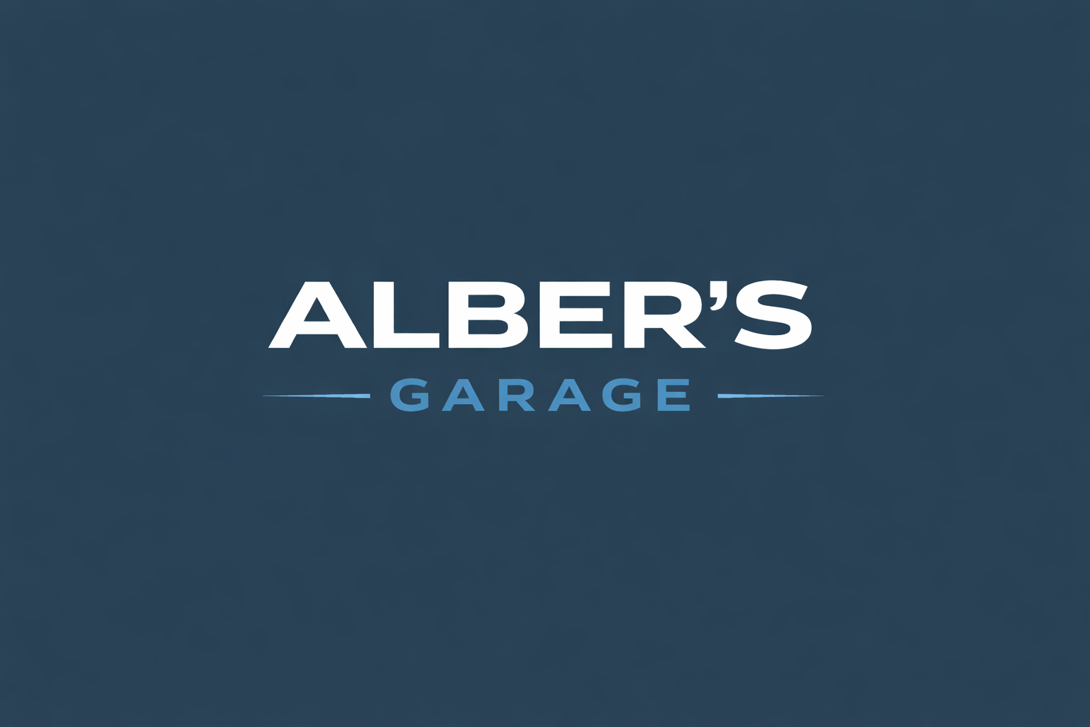 Mechanic at Alber's Garage