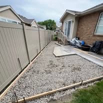 Professional fence work